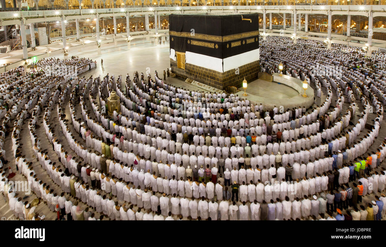 Saudi arabia hajj holy kaaba Banque de photographies et d’images à ...