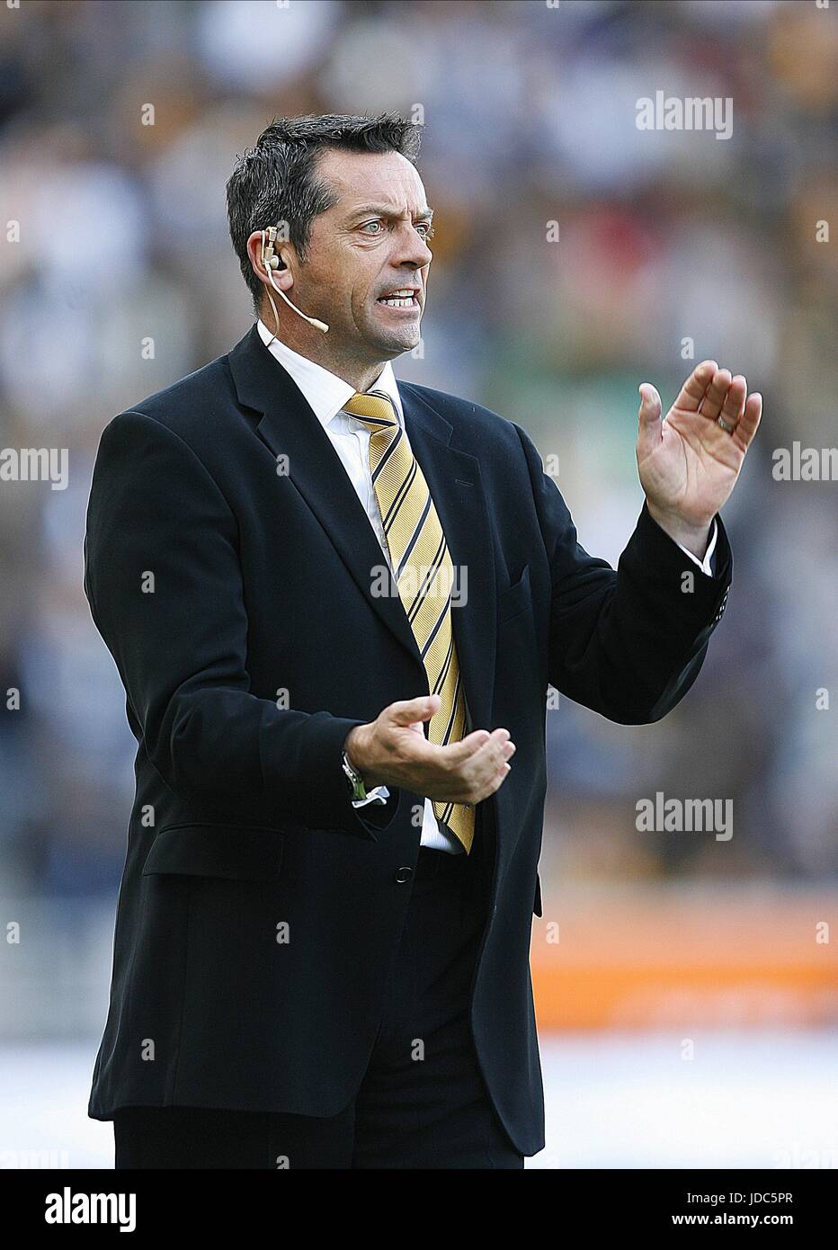 PHIL BROWN HULL CITY V PORTSMOUTH KC Stadium HULL ANGLETERRE 04 Avril 2009 Banque D'Images