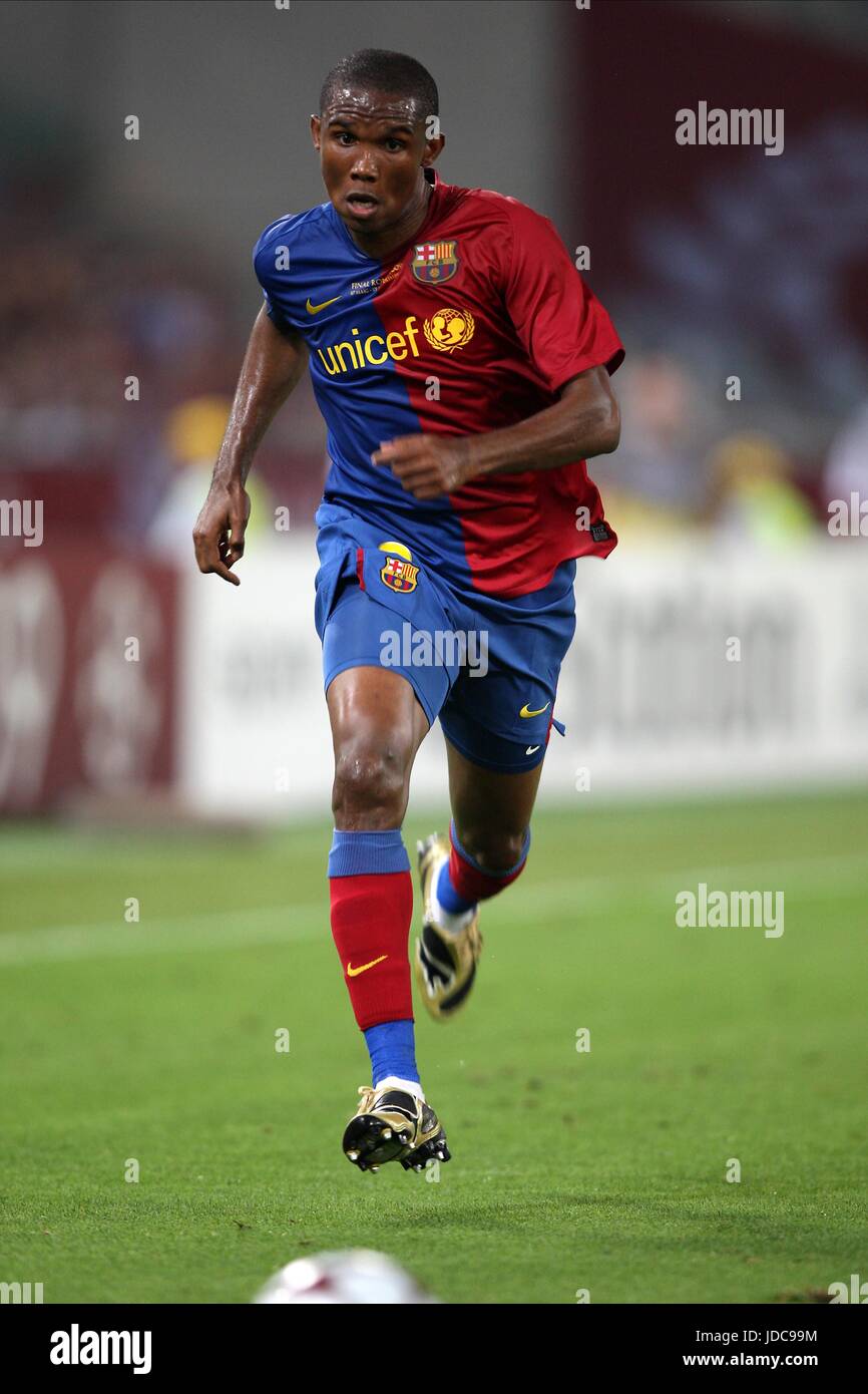 SAMUEL Eto'o le FC Barcelone STADE OLYMPIQUE ROME ITALIE 27 Mai 2009 Banque D'Images