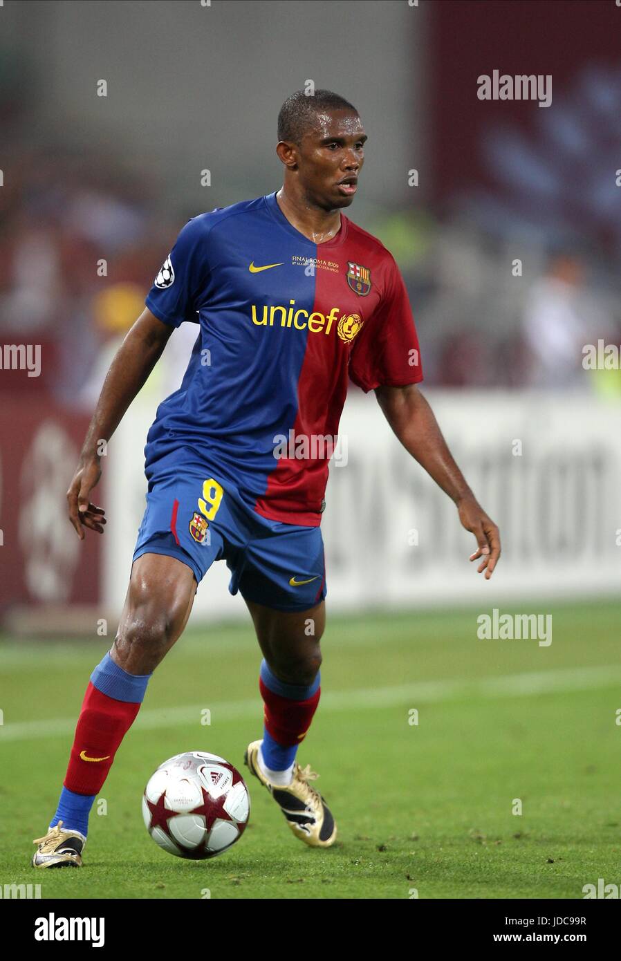 SAMUEL Eto'o le FC Barcelone STADE OLYMPIQUE ROME ITALIE 27 Mai 2009 Banque D'Images