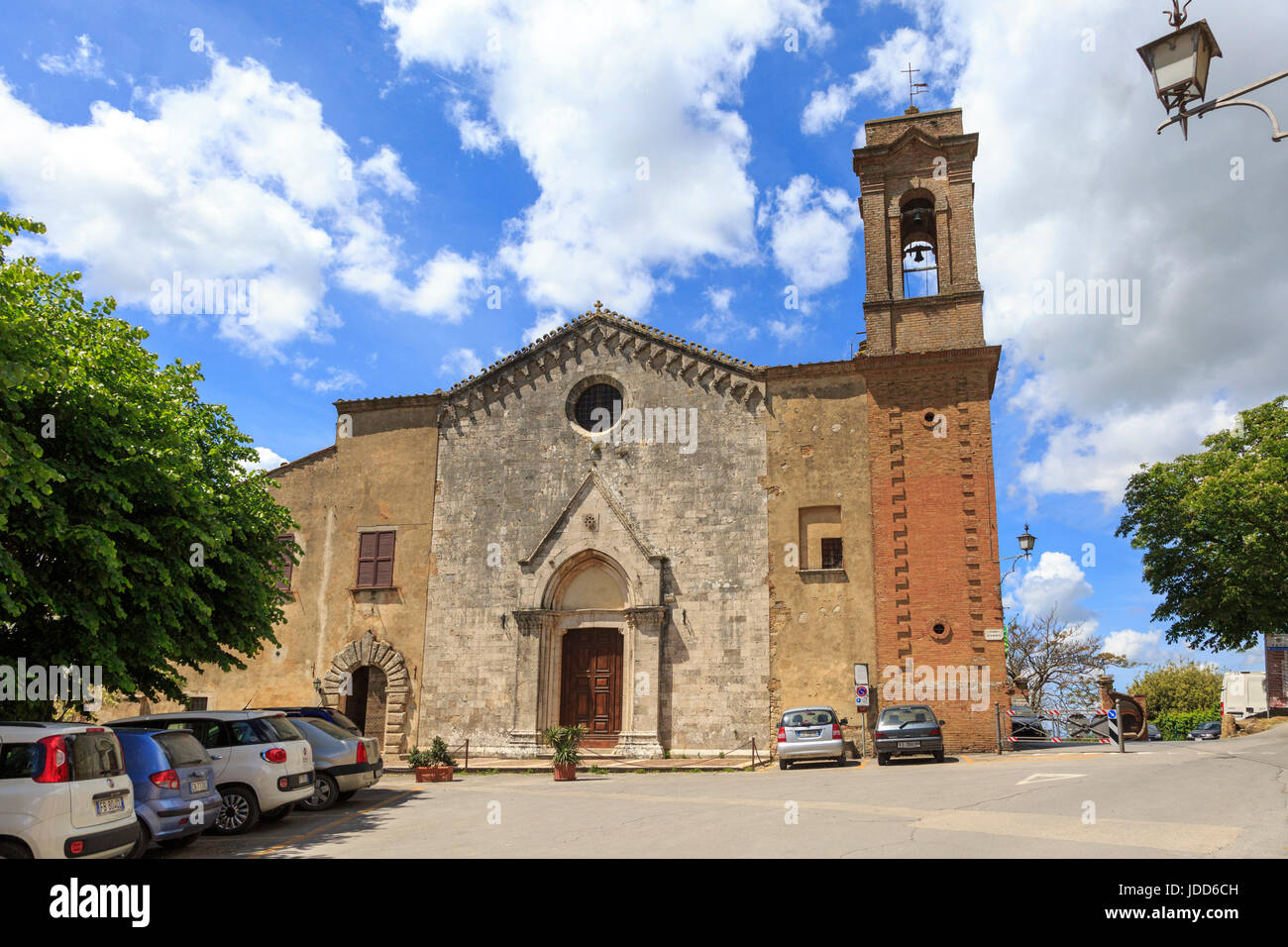 Chiesa di Santa Maria dei Servi, Montepulciano, Val d'Orcia, Toscane, Italie, Toscane, Italie, Banque D'Images