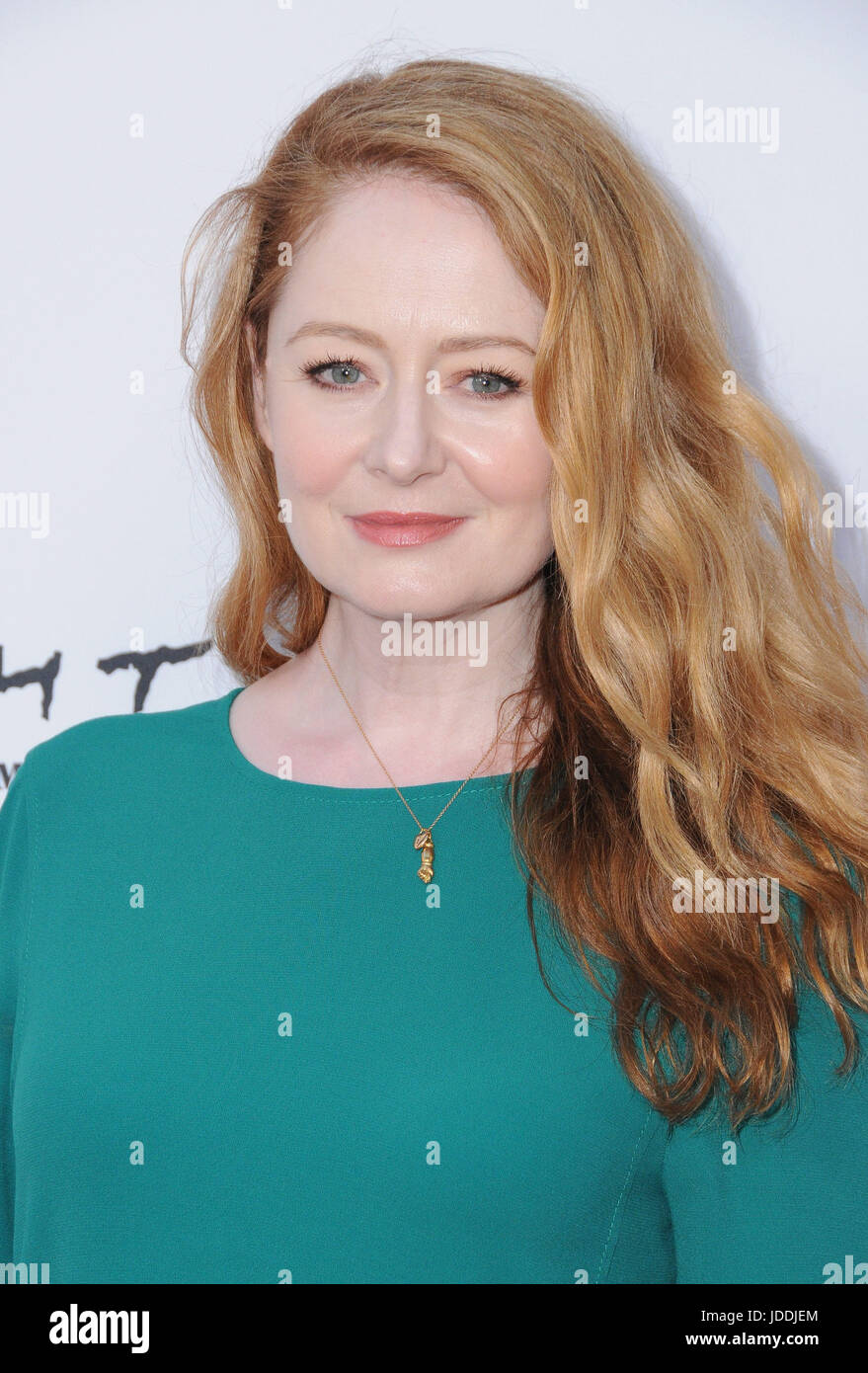 Los Angeles, CA, USA. 19 Juin, 2017. 19 juin 2017 - Los Angeles, Californie - Miranda Otto. Festival du Film de la première de ''Annabelle : Création'' qui a eu lieu au Théâtre de Ace Hotel de Los Angeles. Crédit photo : Birdie Thompson/AdMedia Crédit : Birdie Thompson/AdMedia/ZUMA/Alamy Fil Live News Banque D'Images