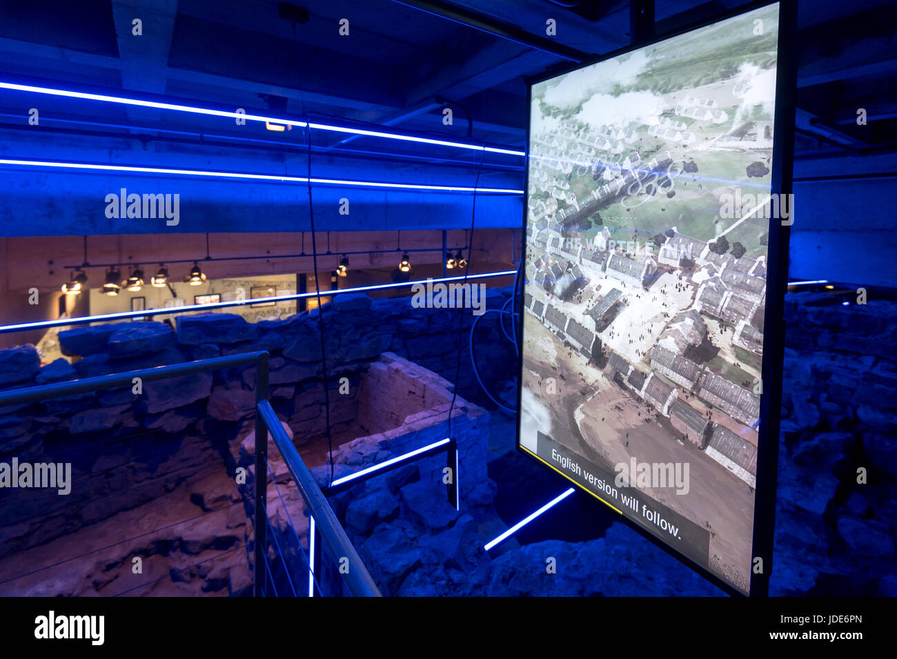 Montréal, le 17 juin 2017 : Mariner's House à Pointe-à-Callière Banque D'Images