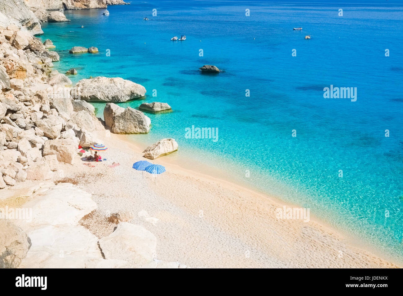 Goloritze Plage Près De Baunei Côte Est De La Sardaigne