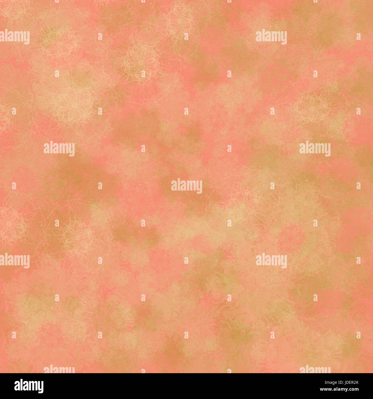 Nuageux Floral Background, Artwork Banque D'Images