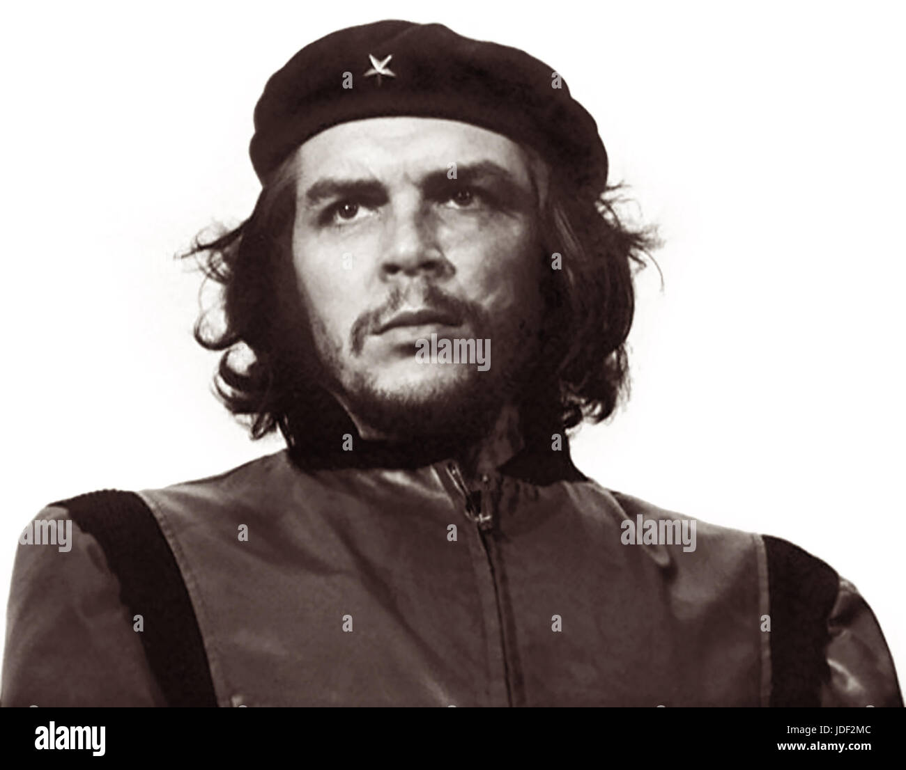 Photographie iconique de révolutionnaire marxiste Che Guevara prise par Alberto Korda (Díaz Gutiérrez) le 5 mars 1960 à La Havane, Cuba. Banque D'Images