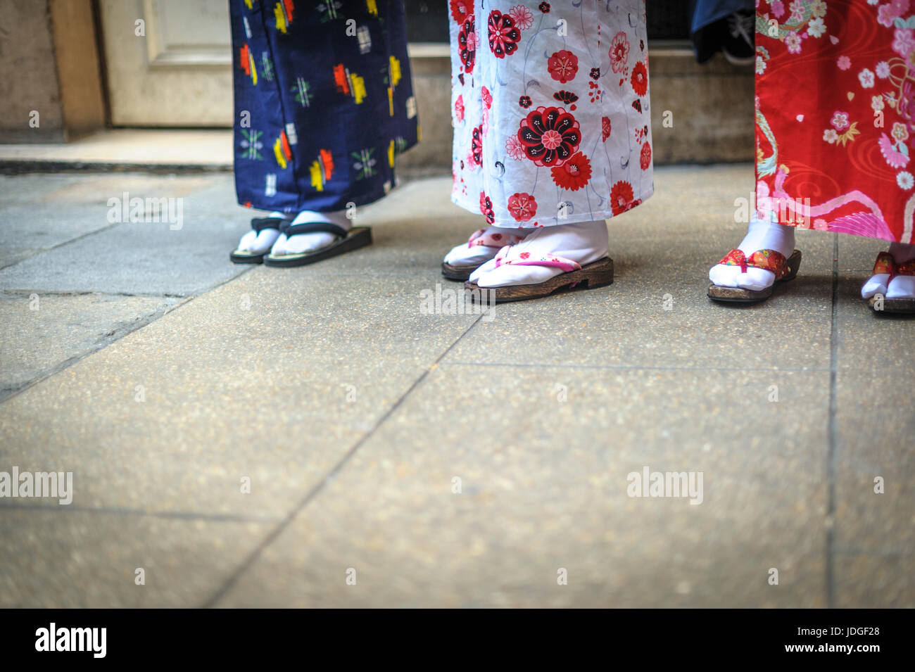 Chaussures de kimono Photo Stock - Alamy
