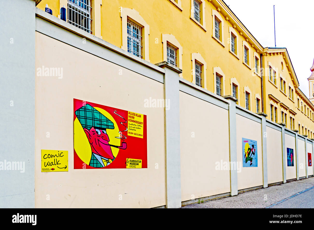 Karikaturmuseum Krems, Wachau, Niederösterreich ; musée de la caricature, Krems, Wachau Autriche Banque D'Images