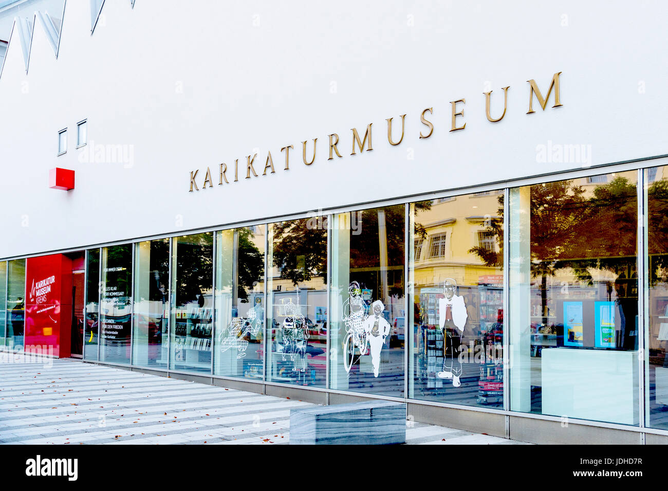 Karikaturmuseum Krems, Wachau, Niederösterreich ; musée de la caricature, Krems, Wachau Autriche Banque D'Images