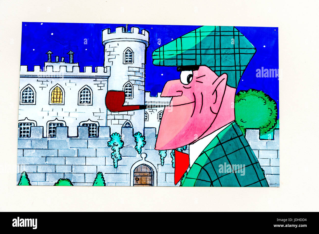 Karikaturmuseum Krems, Wachau, Niederösterreich ; musée de la caricature, Krems, Wachau Autriche Banque D'Images