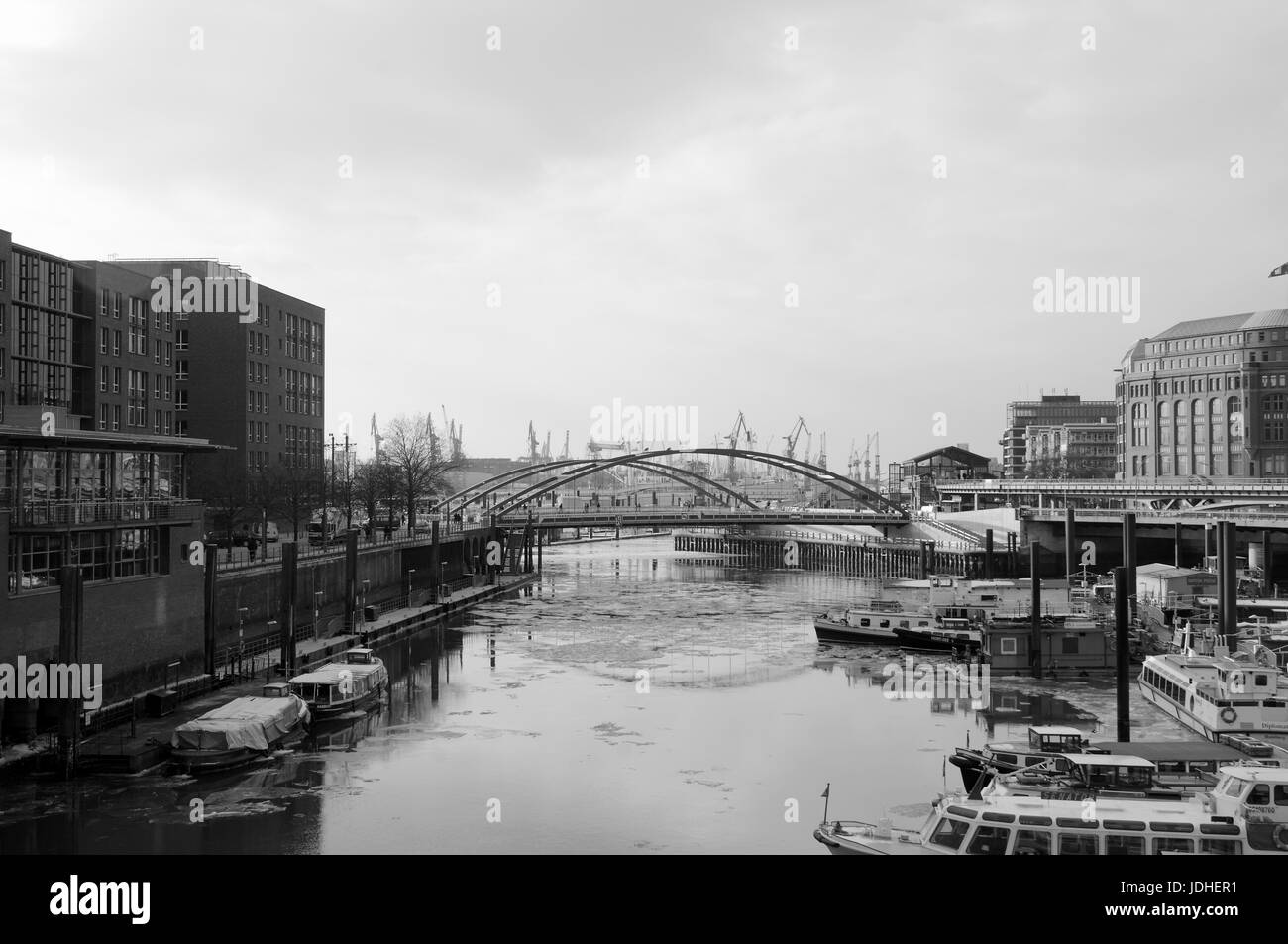 Hamburger Speicherstadt Banque D'Images