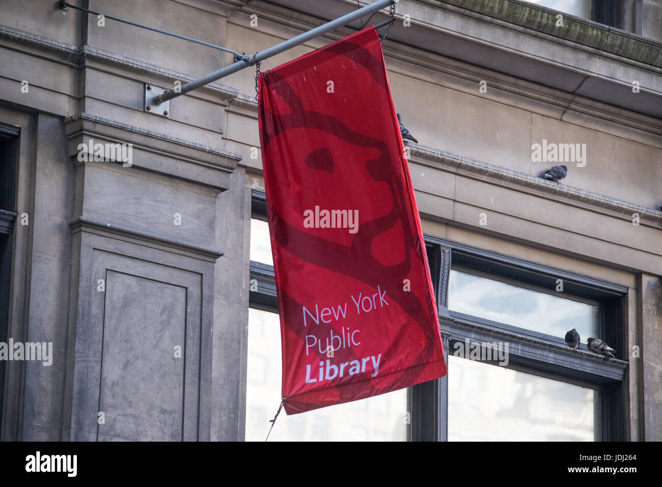 Bibliothèque mi Manhattan, New York Public Library, New York City, USA Banque D'Images