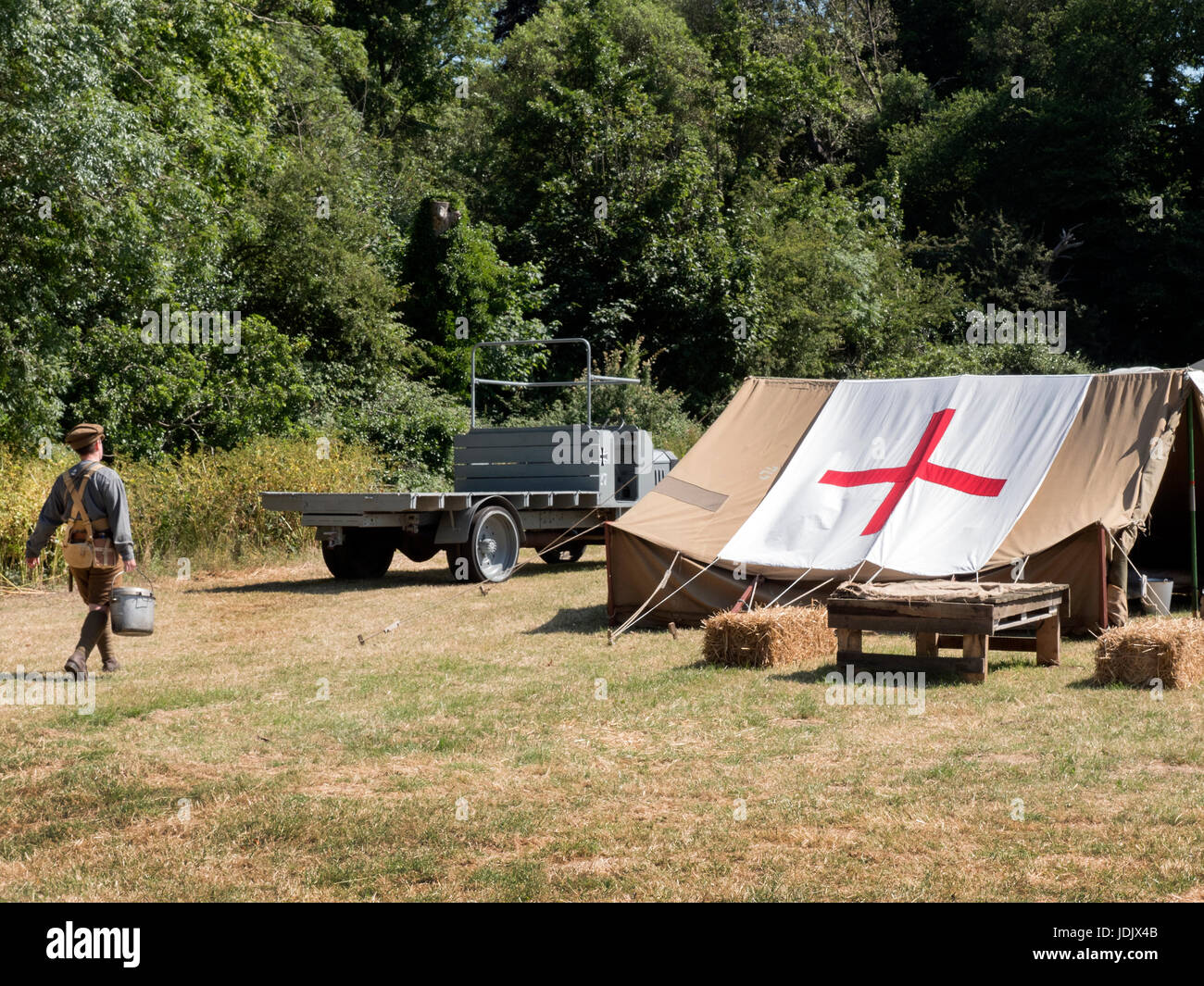 Re militaire adoption groupes à Quex Park show militaire Birchington Kent 17/06/2017 Banque D'Images