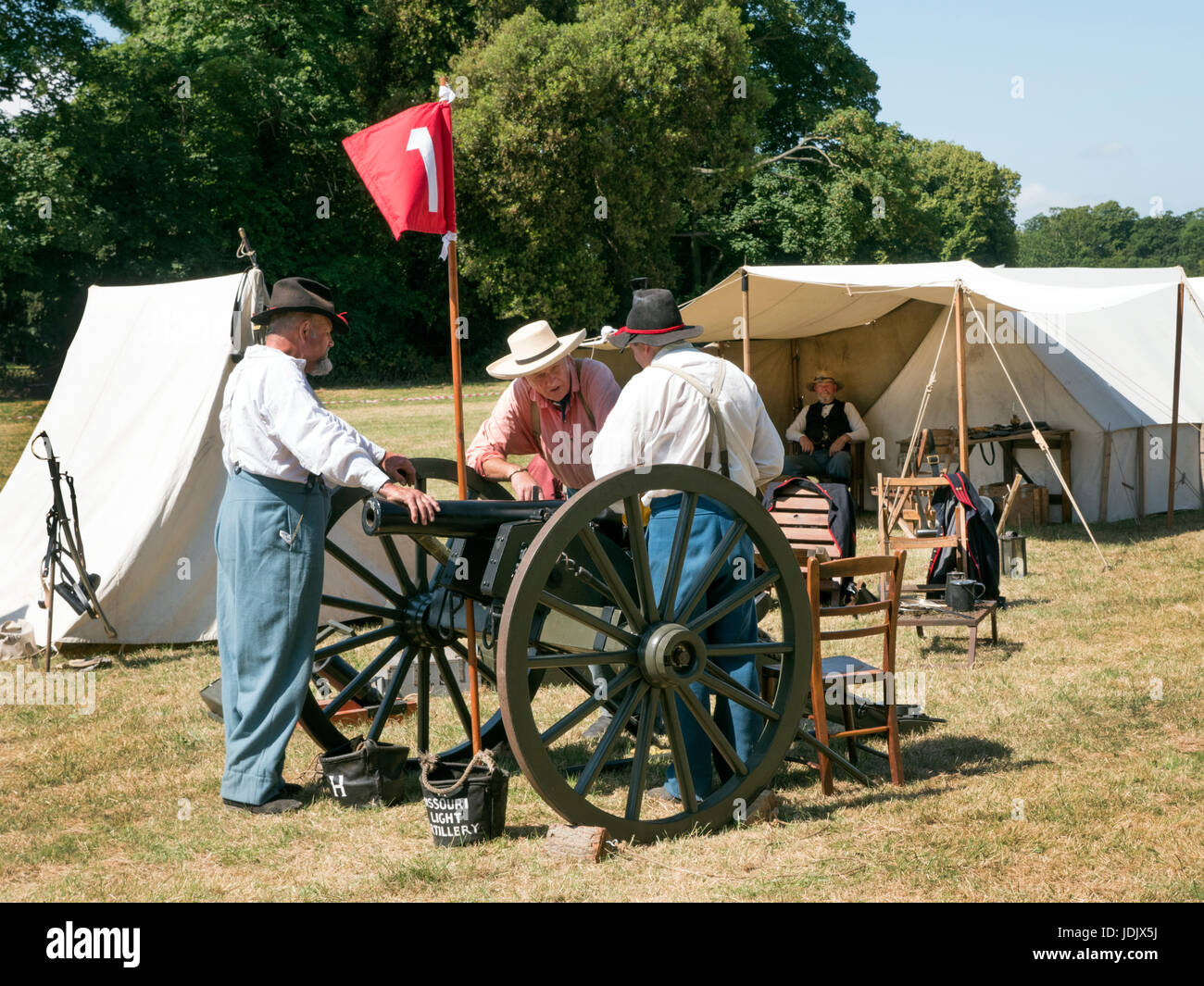 Re militaire adoption groupes à Quex Park show militaire Birchington Kent 17/06/2017 Banque D'Images