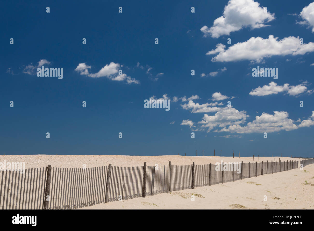 Broadkill Beach, Delaware - une plage de l'océan Atlantique dans le sud-est du Michigan. Banque D'Images