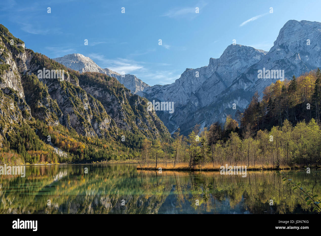 Almsee im Herbst Banque D'Images