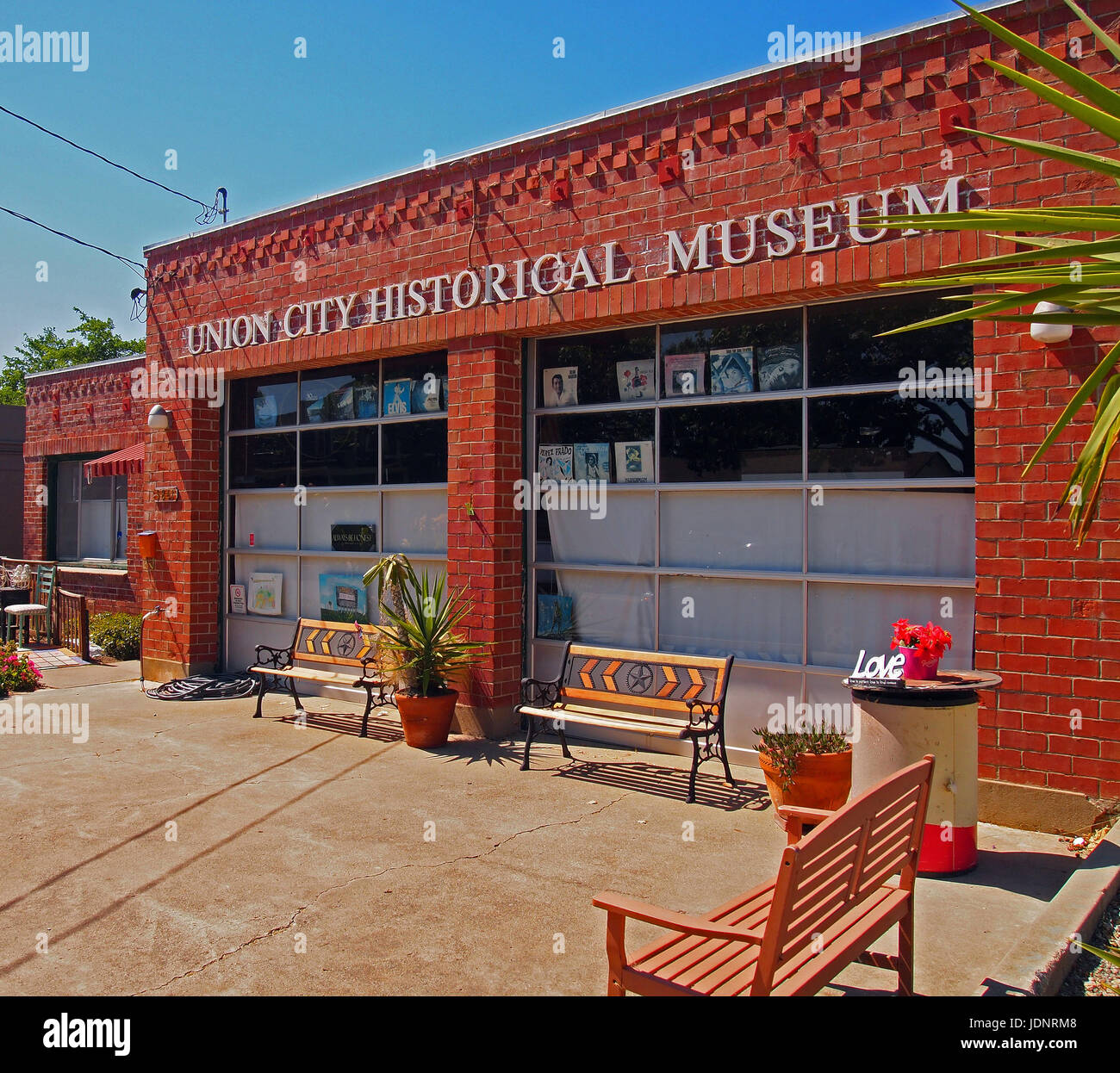 Musée historique de la ville de Union City, Californie Banque D'Images