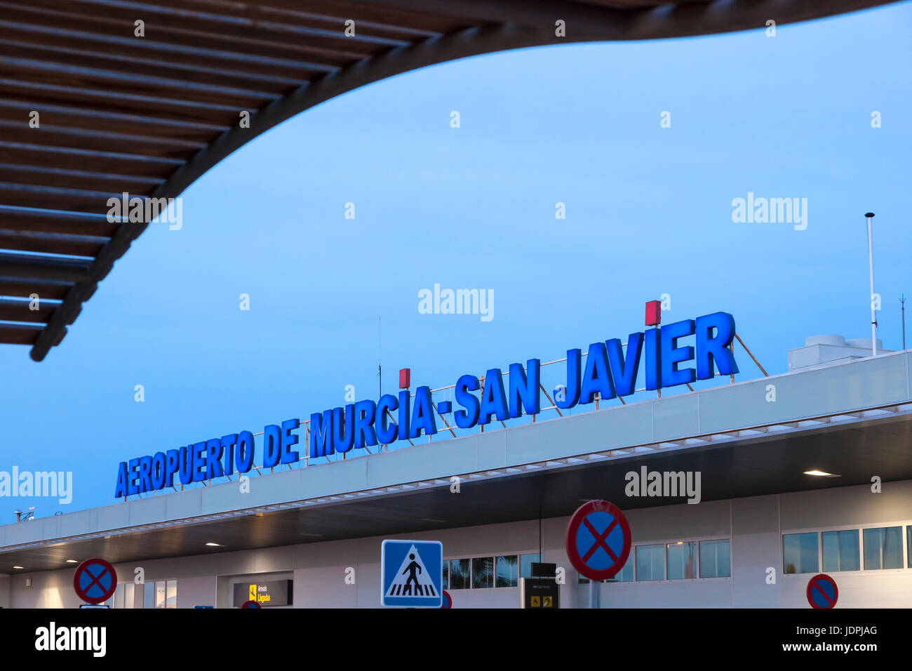 San Javier, Espagne - 27 mai 2017 : Murcia - l'aéroport de San Javier. Région de Murcie, Espagne Banque D'Images
