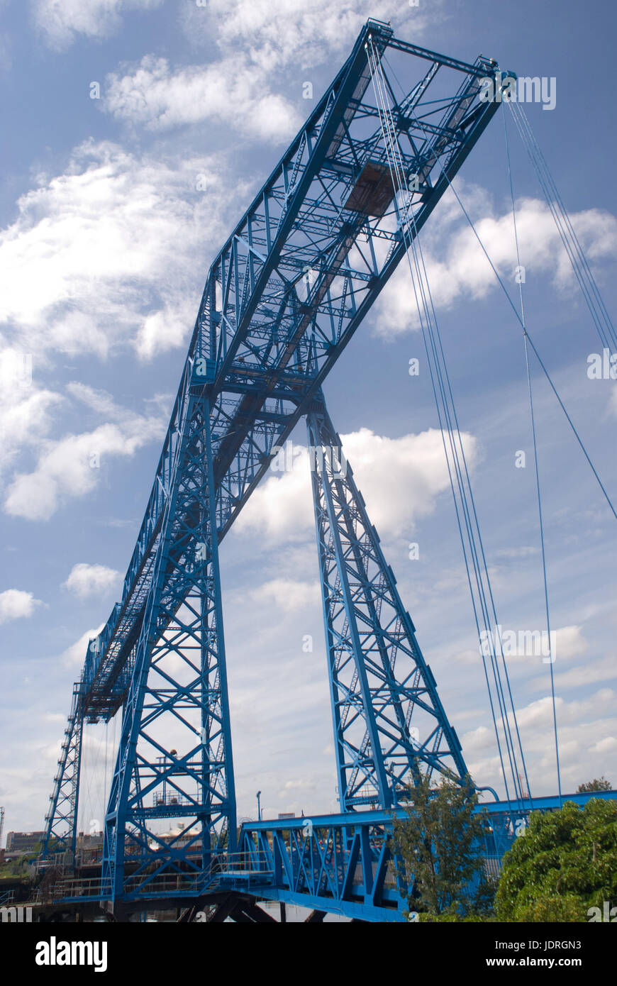Le Pont Transbordeur, Middlesbrough Banque D'Images