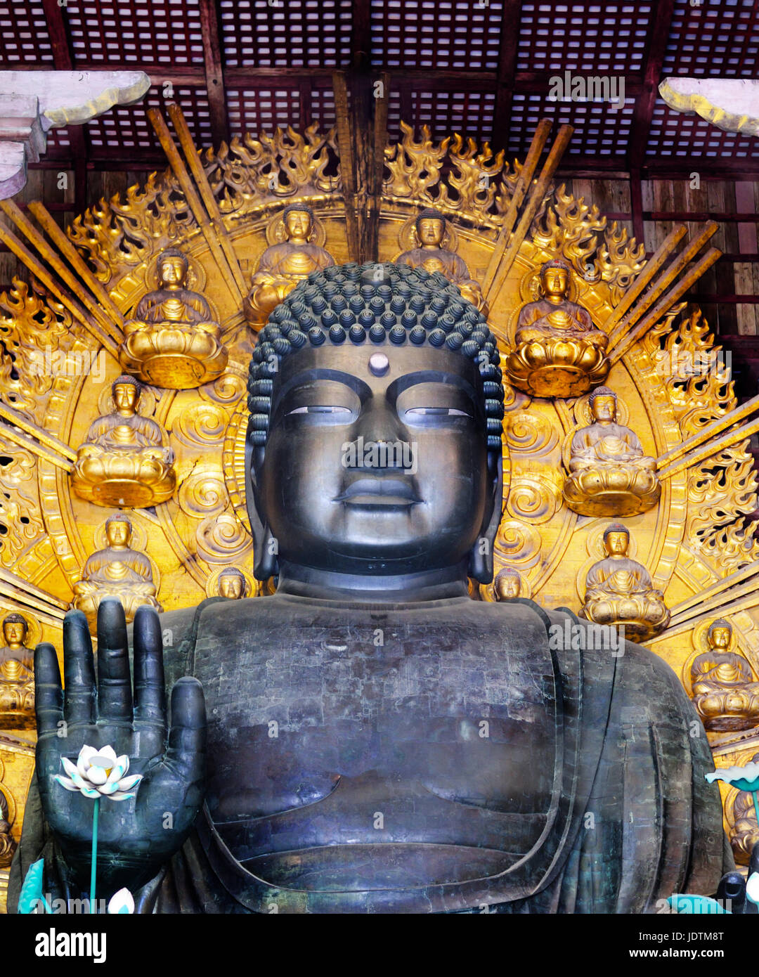 Nara giant buddha Banque de photographies et d’images à haute