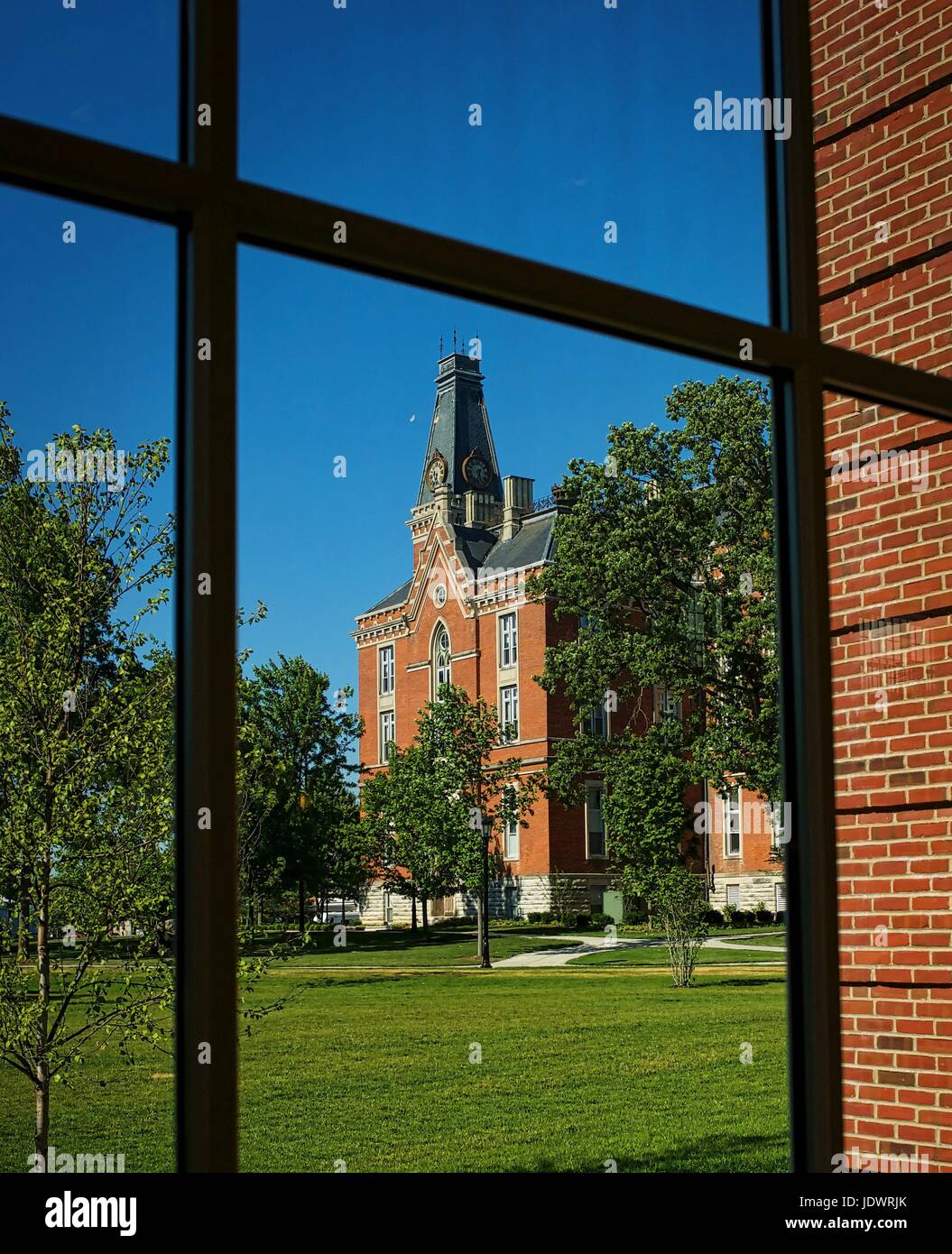 East College Building Depauw University Greencastle, Indiana Banque D'Images