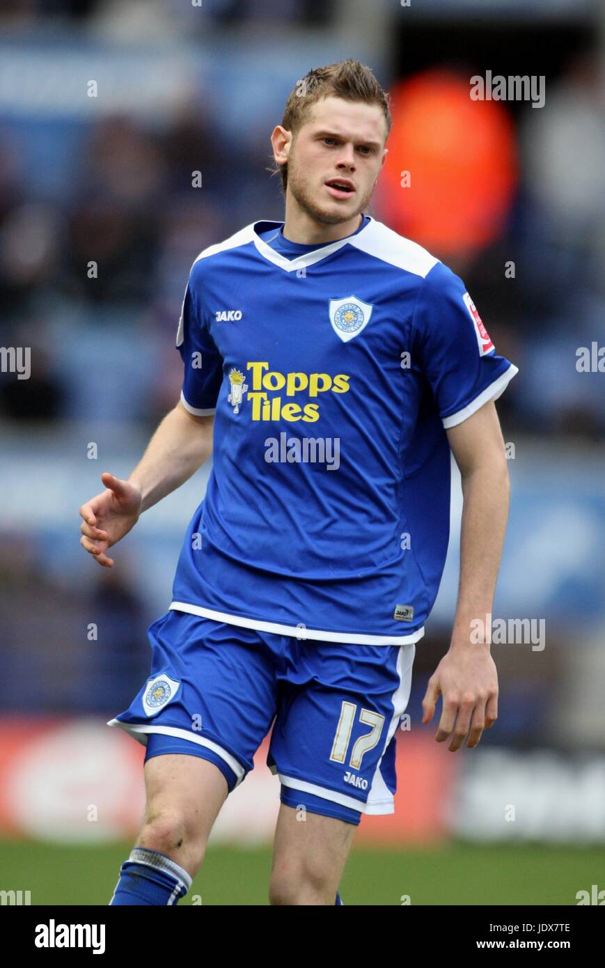 RICHARD STEARMAN Leicester City FC STADE WALKERS LEICESTER ANGLETERRE 08 Mars 2008 Banque D'Images