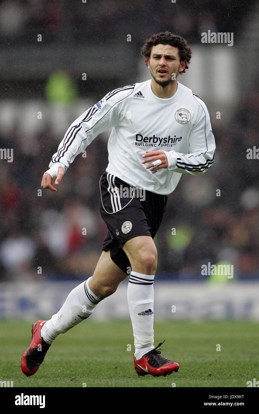 HOSSAM GHALY DERBY COUNTY FC Derby Pride Park Grande-bretagne 29 Mars 2008 Banque D'Images