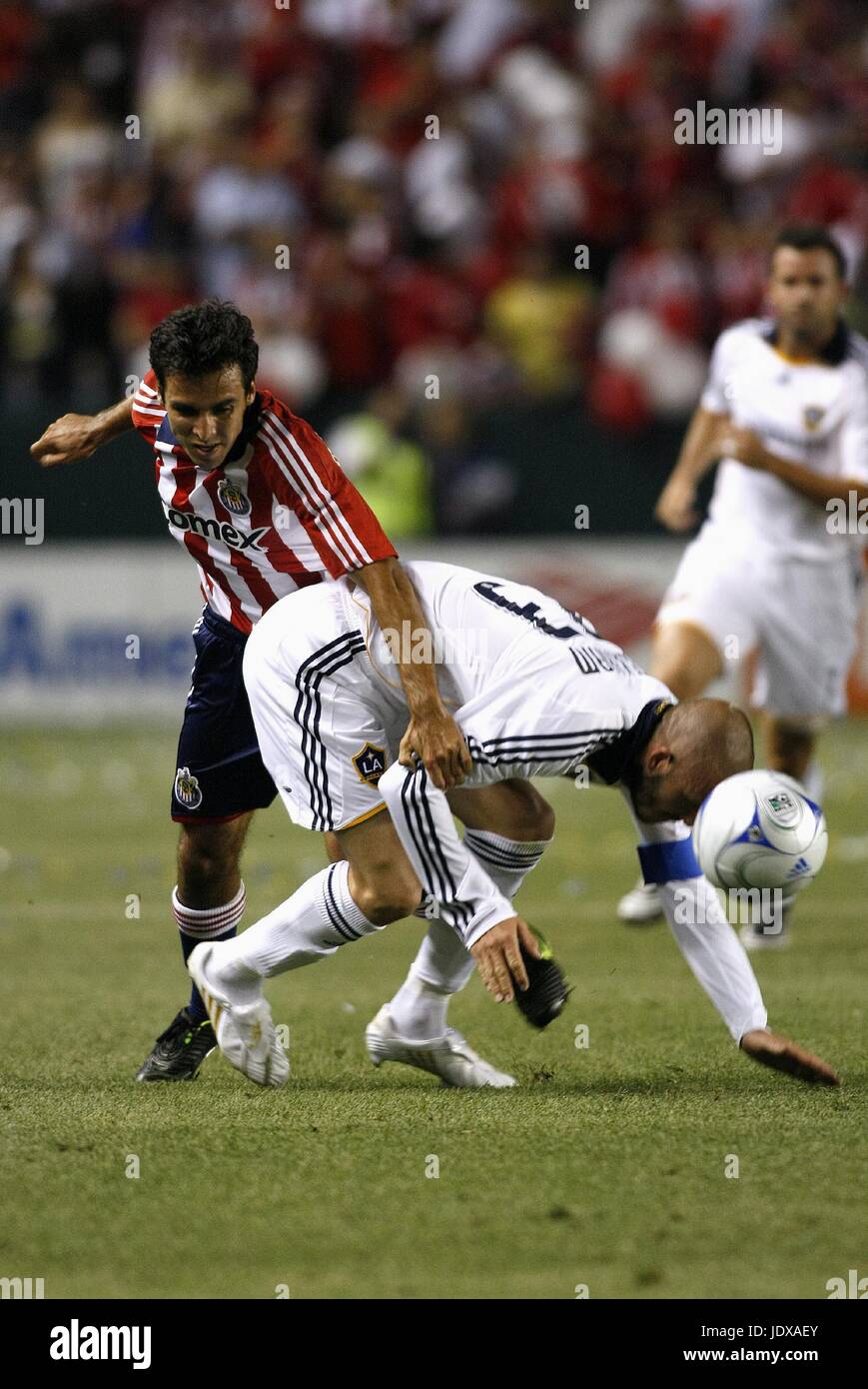 DAVID BECKHAM JONATHAN BORNST LOS ANGELES GALAXY V CHIVAS-NOUS HOME DEPOT CENTER CARSON LOS ANGELES USA 26 avril 2008 Banque D'Images