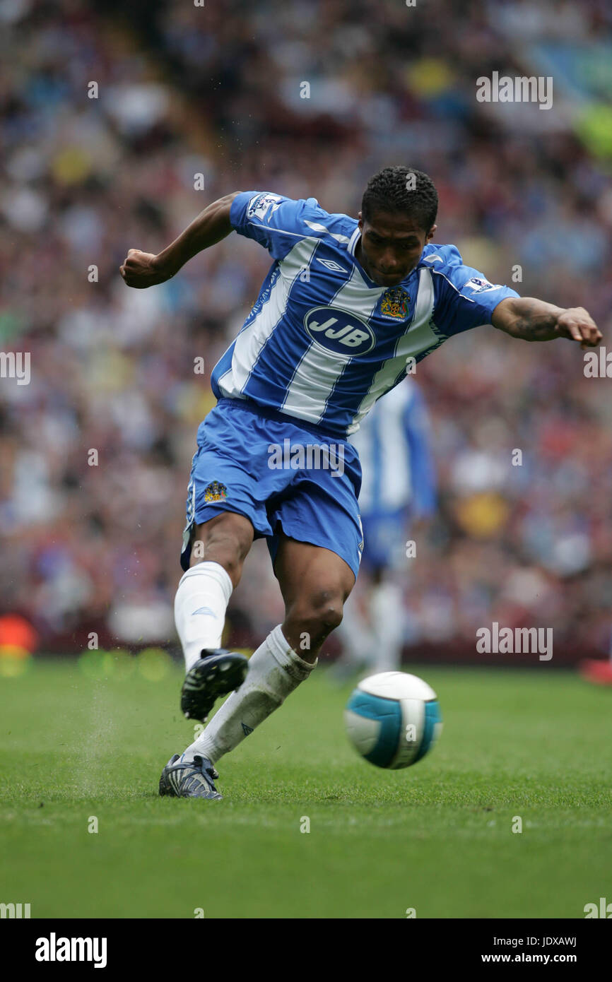 LUIS ANTONIO VALENCIA MARQUE 1 Aston Villa V Wigan Athletic VILLA PARK BIRMINGHAM Grande-bretagne 03 Mai 2008 Banque D'Images