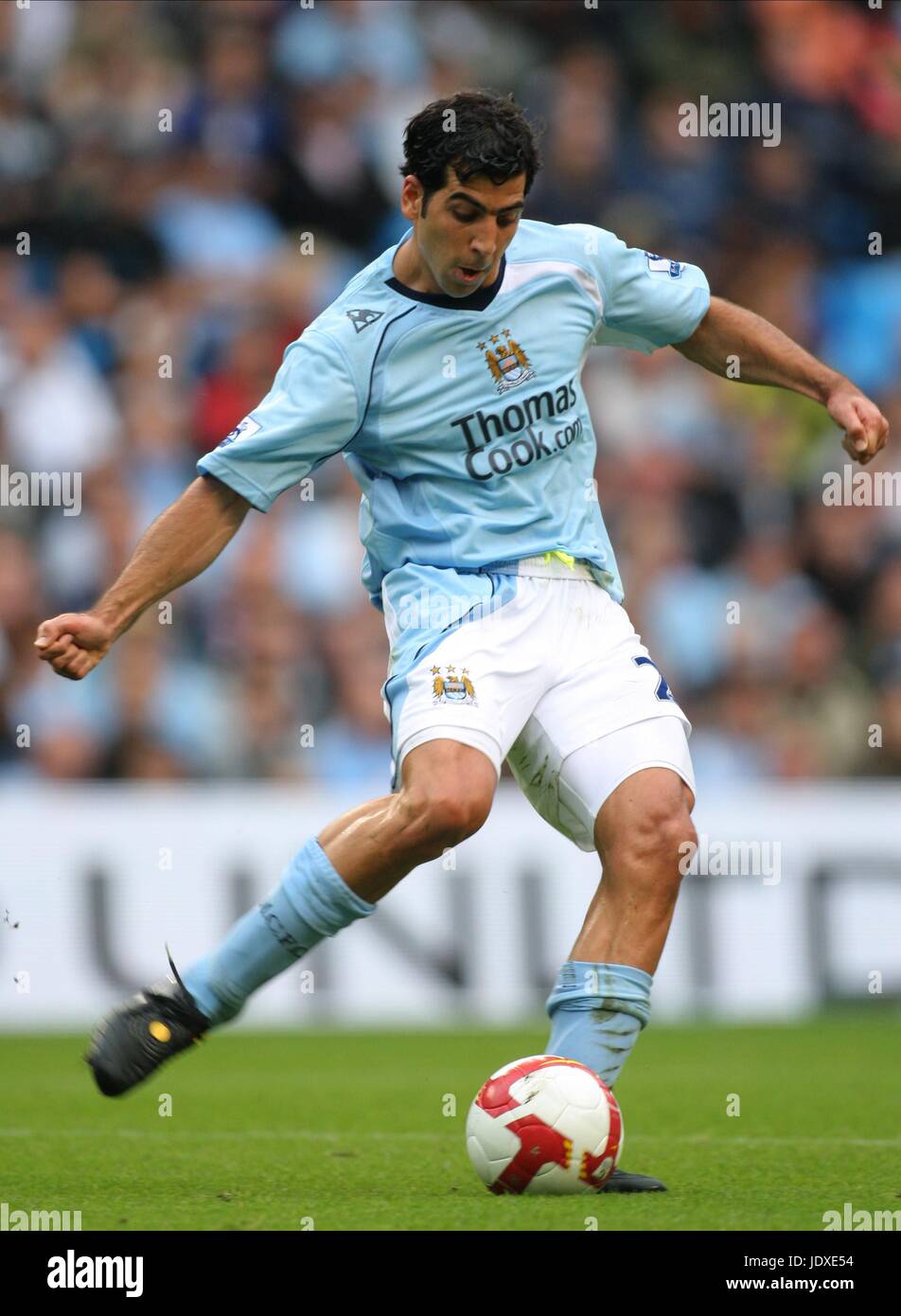 TAL BEN HAIM Manchester City FC CITY OF MANCHESTER STADIUM MANCHESTER EN ANGLETERRE 09 Août 2008 Banque D'Images