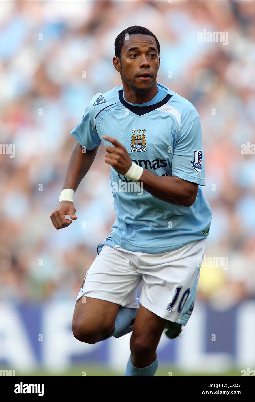 ROBINHO CHELSEA V MANCHESTER CITY OF MANCHESTER STADIUM MANCHESTER EN ANGLETERRE 13 Septembre 2008 Banque D'Images