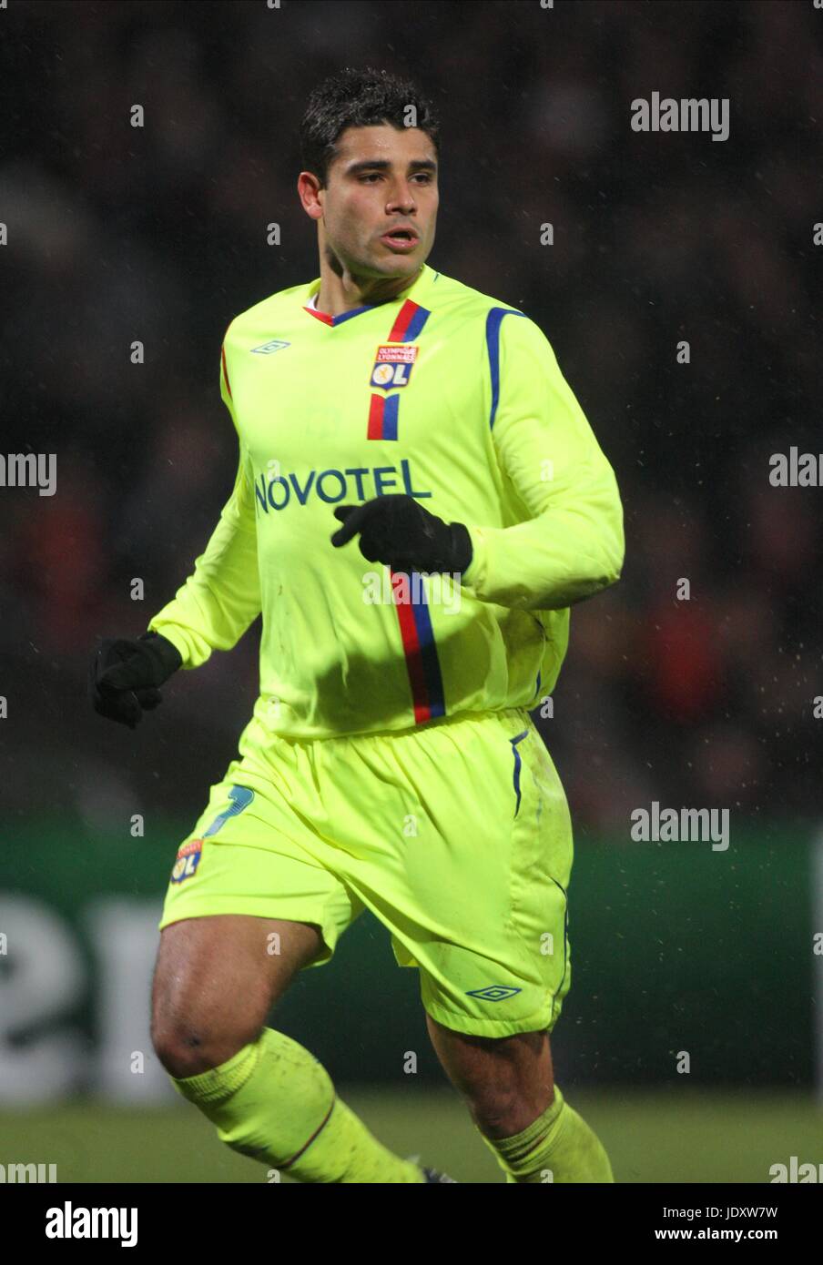 EDERSON OLYMPIQUE LYONNAIS STADE DE GERLAND LYON FRANCE 10 Décembre 2008 Banque D'Images