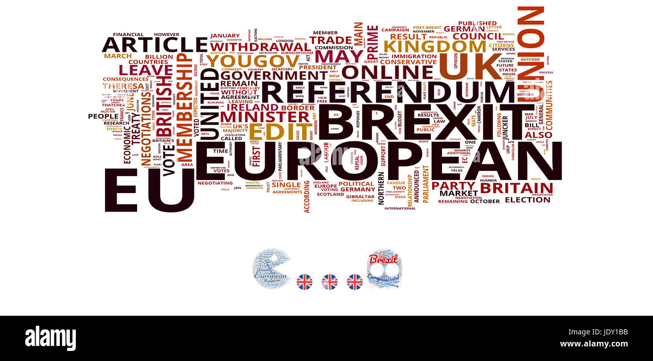 Brexit Concepts Banque D'Images