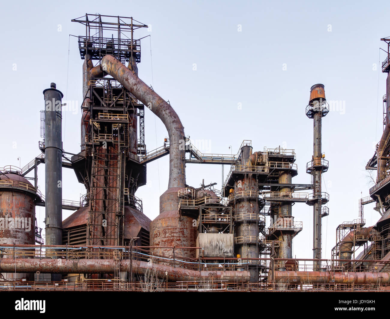 Old Bethlehem Steel Plant in Bethlehem, Pennsylvanie Banque D'Images