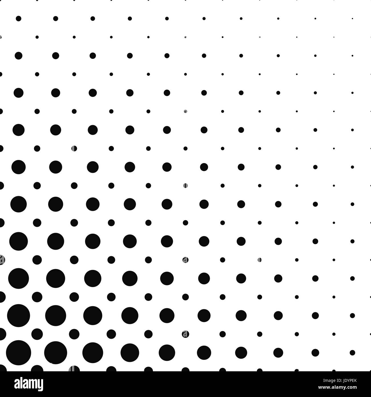 Le noir et blanc dot pattern design Illustration de Vecteur