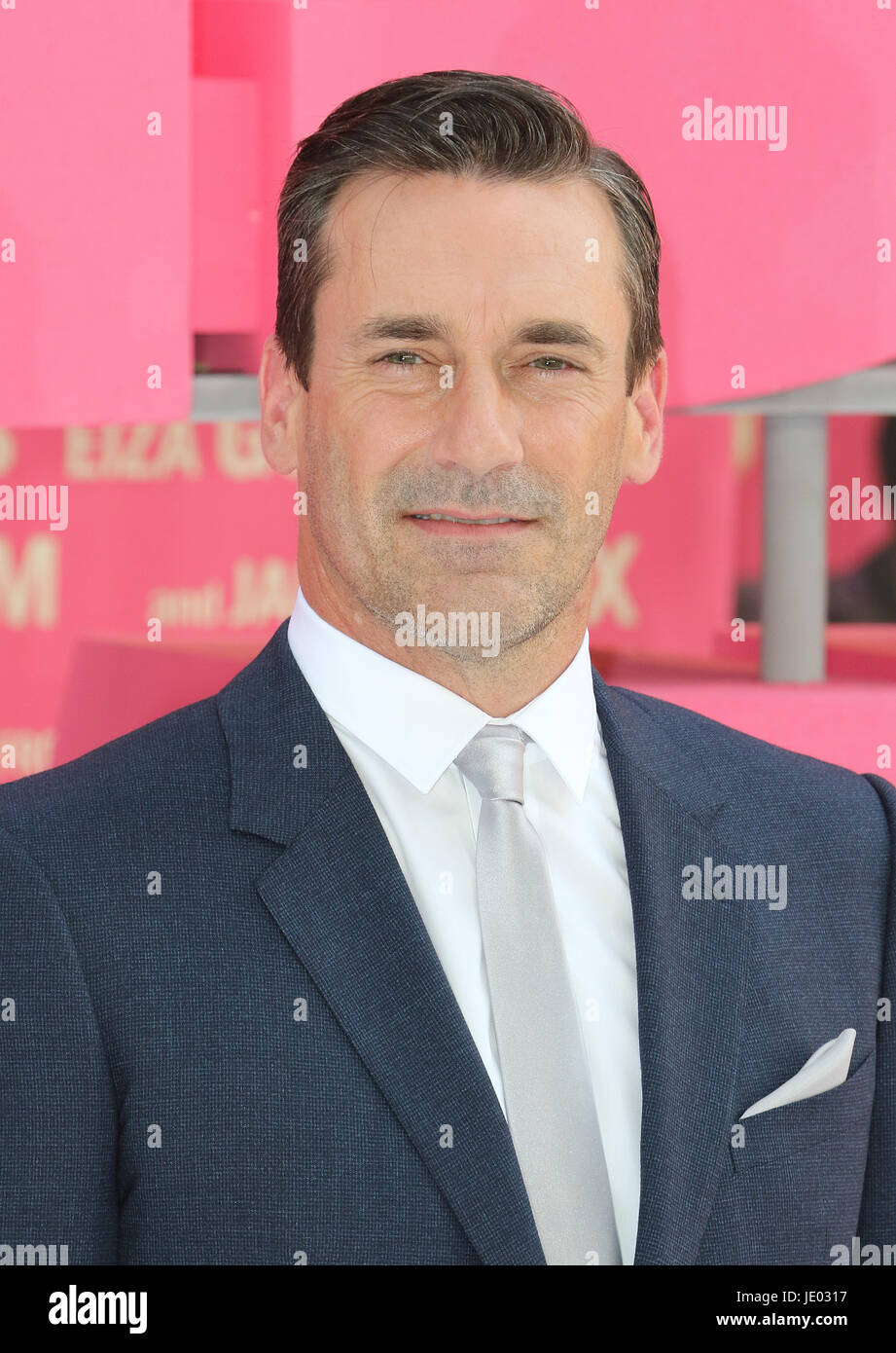 Londres, Royaume-Uni. 21 Juin, 2017. Jon Hamm, pilote Bébé - European Film Premiere, Leicester Square, Londres, Royaume-Uni, 21 juin 2017, photo de Richard Goldschmidt : Riche de crédit Gold/Alamy Live News Banque D'Images