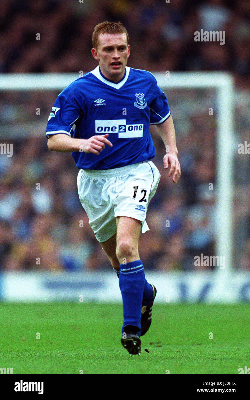 MARK PEMBRIDGE Everton FC 19 mars 2000 Banque D'Images