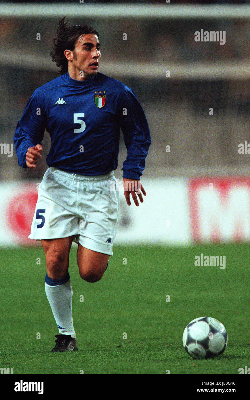 FABIO CANNAVARO ITALIE & PARMA 29 Mars 2000 Banque D'Images