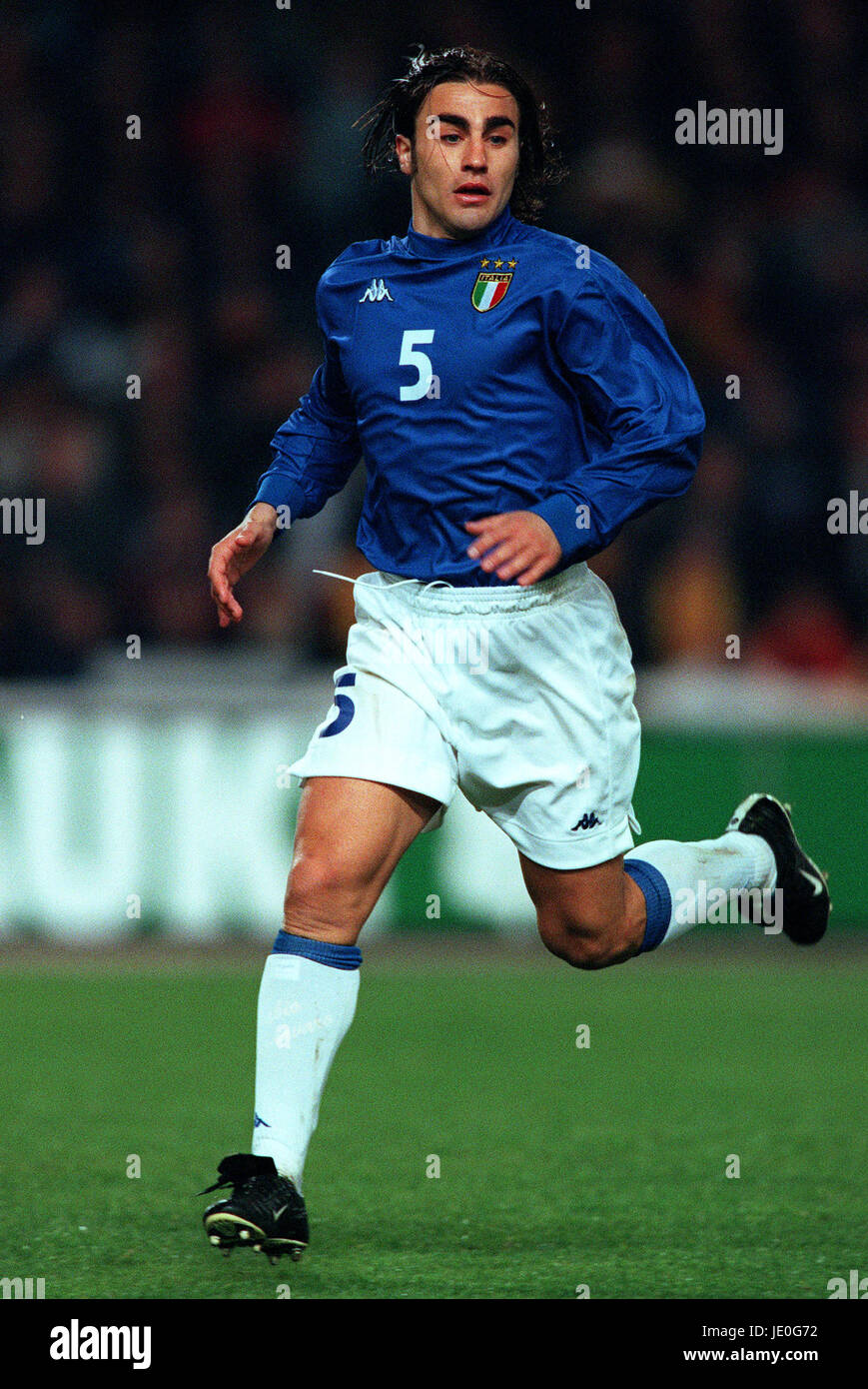 FABIO CANNAVARO ITALIE & PARMA 29 Mars 2000 Banque D'Images