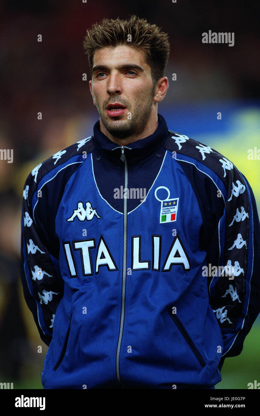 GIANLUIGI BUFFON ITALIE & PARMA 29 Mars 2000 Banque D'Images