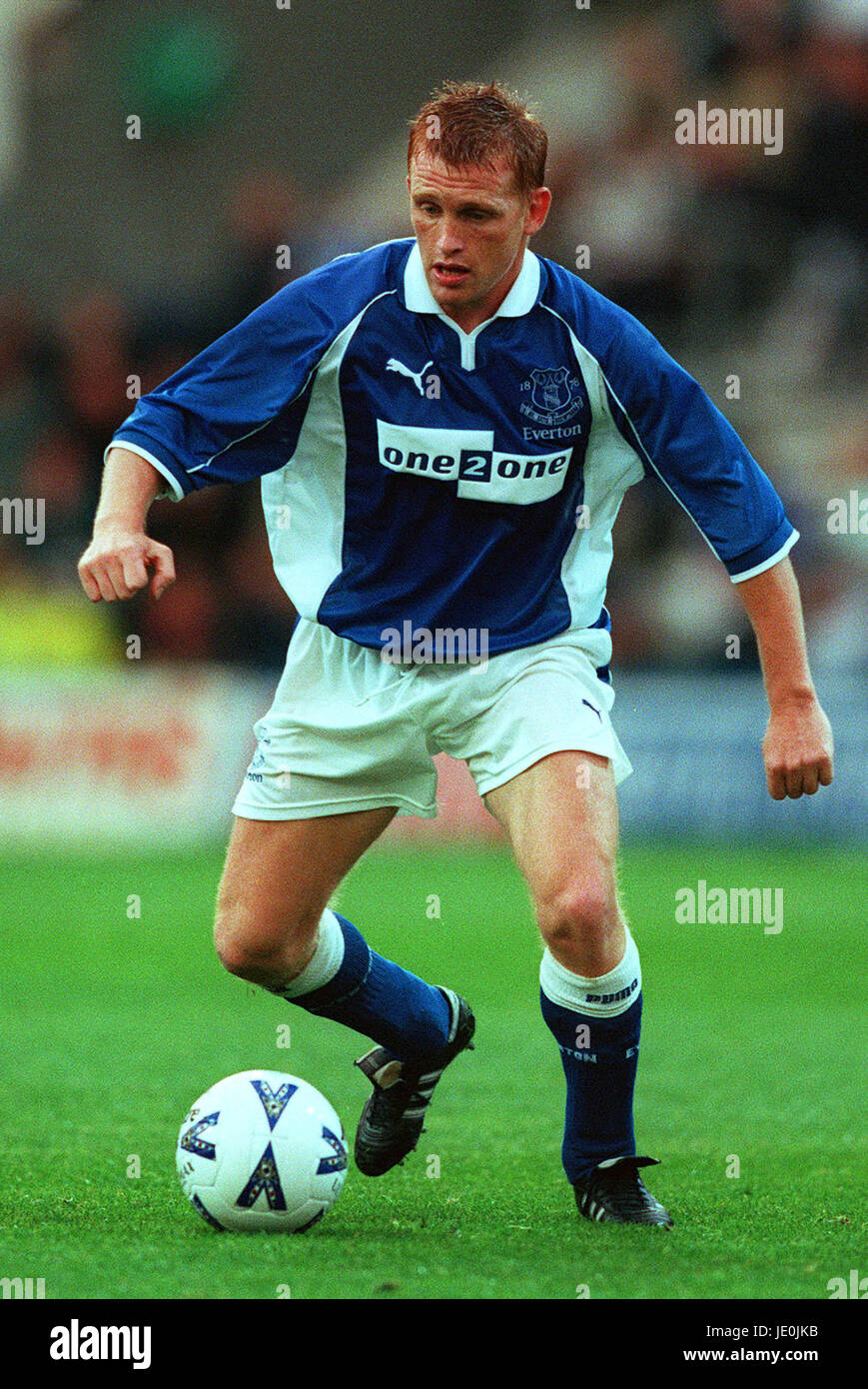 MARK PEMBRIDGE Everton FC 31 Juillet 2000 Banque D'Images