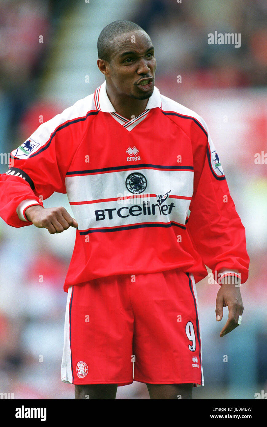 PAUL INCE MIDDLESBROUGH FC 19 Août 2000 Banque D'Images