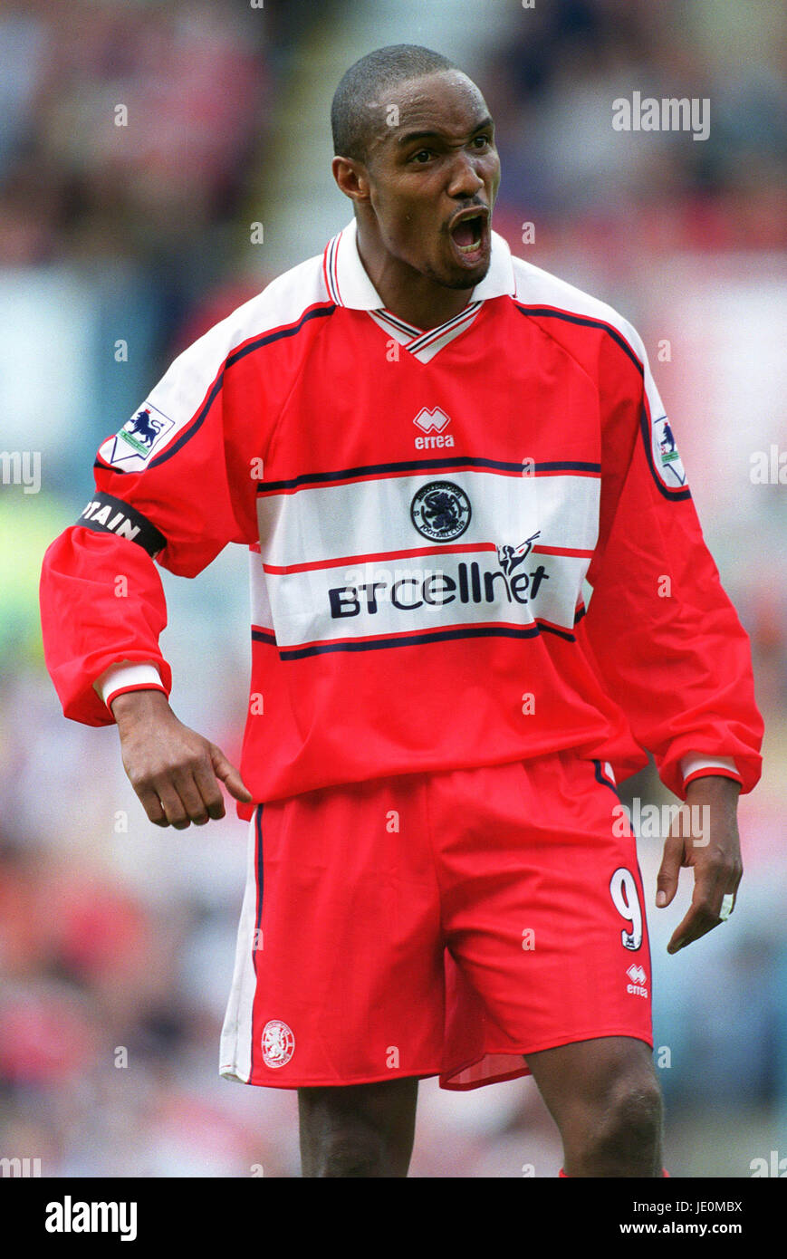 PAUL INCE MIDDLESBROUGH FC 19 Août 2000 Banque D'Images
