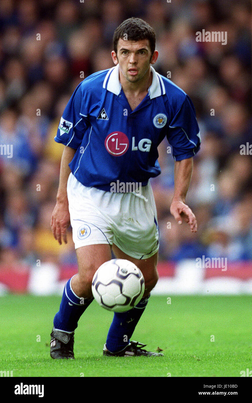 CALLUM DAVIDSON Leicester City FC 22 Septembre 2001 Banque D'Images