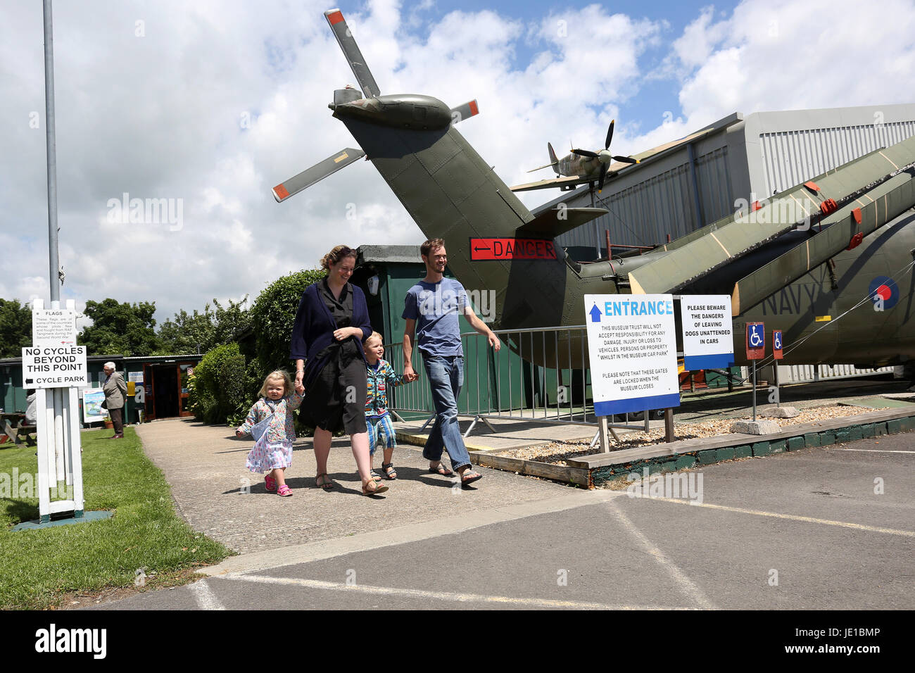 Vues générales de Tangmere Military Aviation Museum, Tangmere, près de Chichester, West Sussex, UK. Banque D'Images