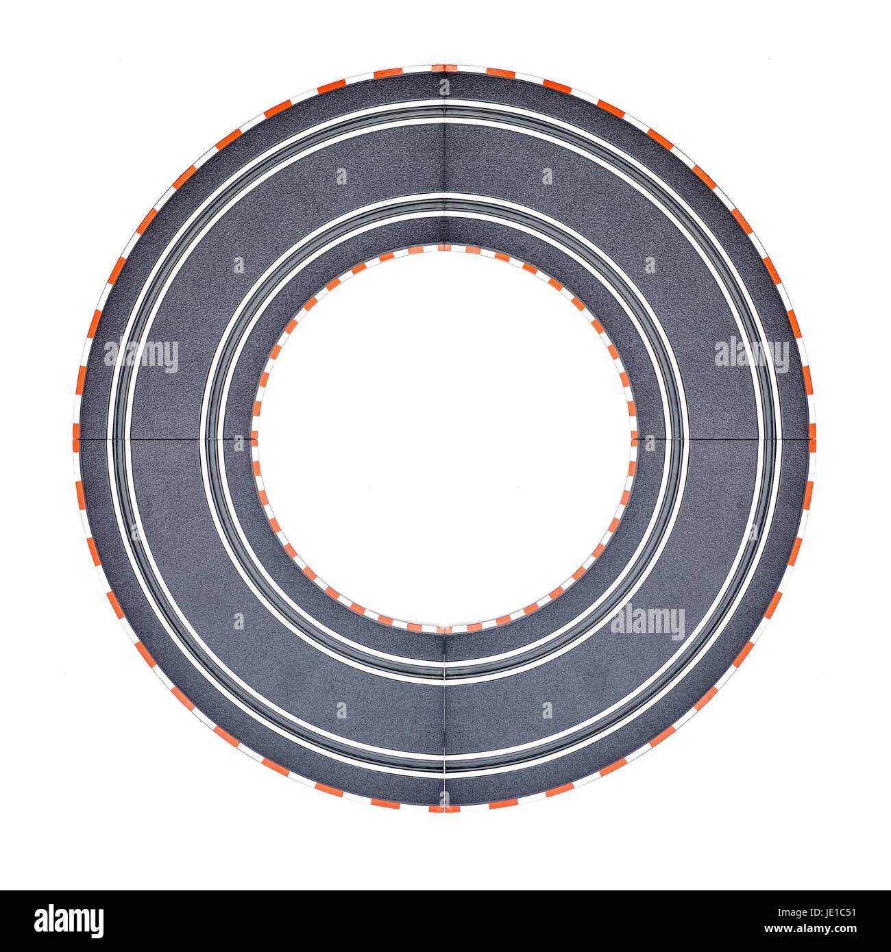Un studio photo d'un jeu de voitures électriques Banque D'Images