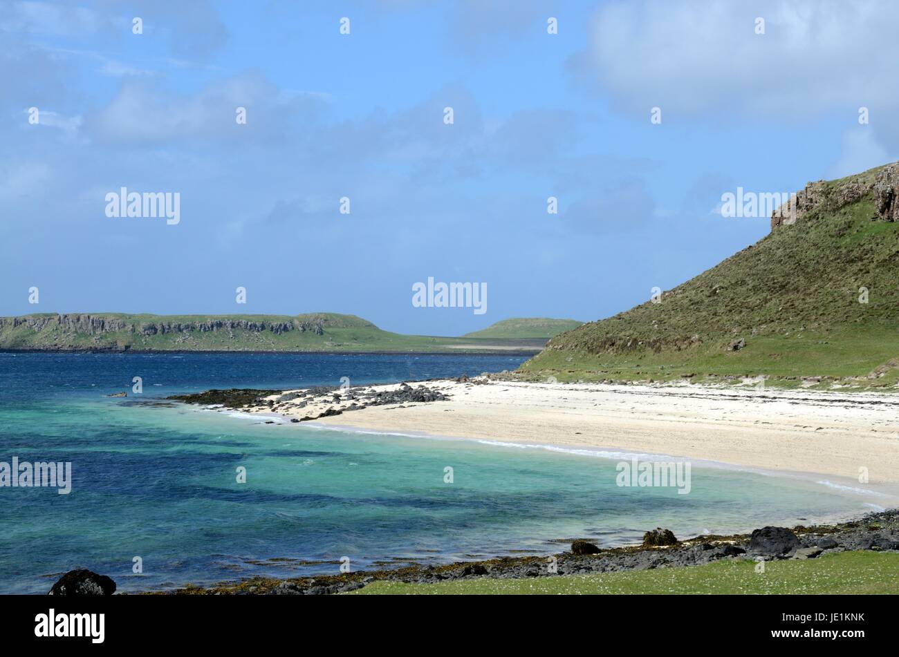 Coral Beach Île de Skye Dunvegan Claigan Scotalnd Banque D'Images