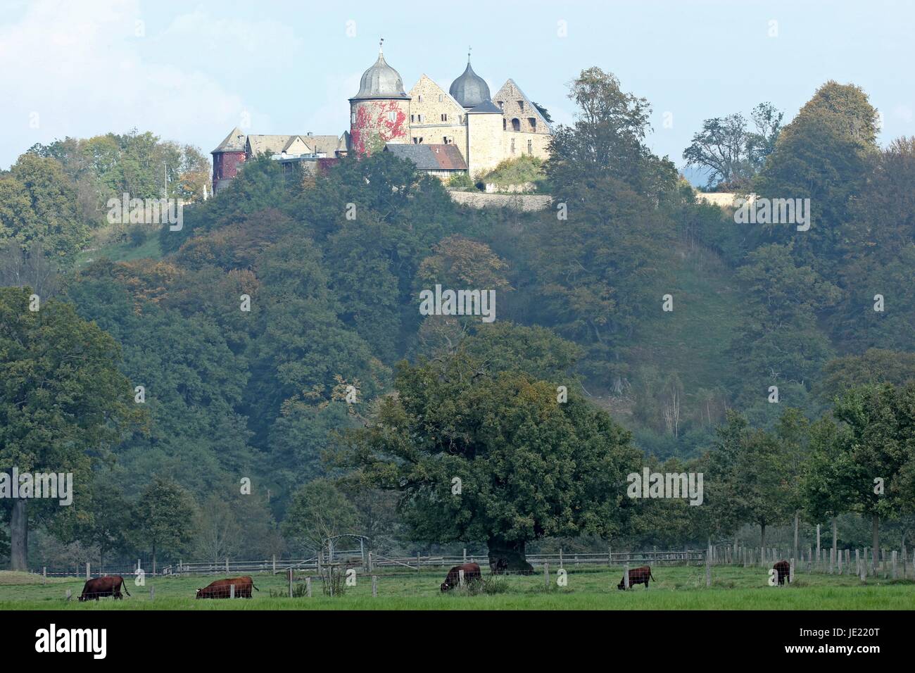 Rouge conte Banque D'Images