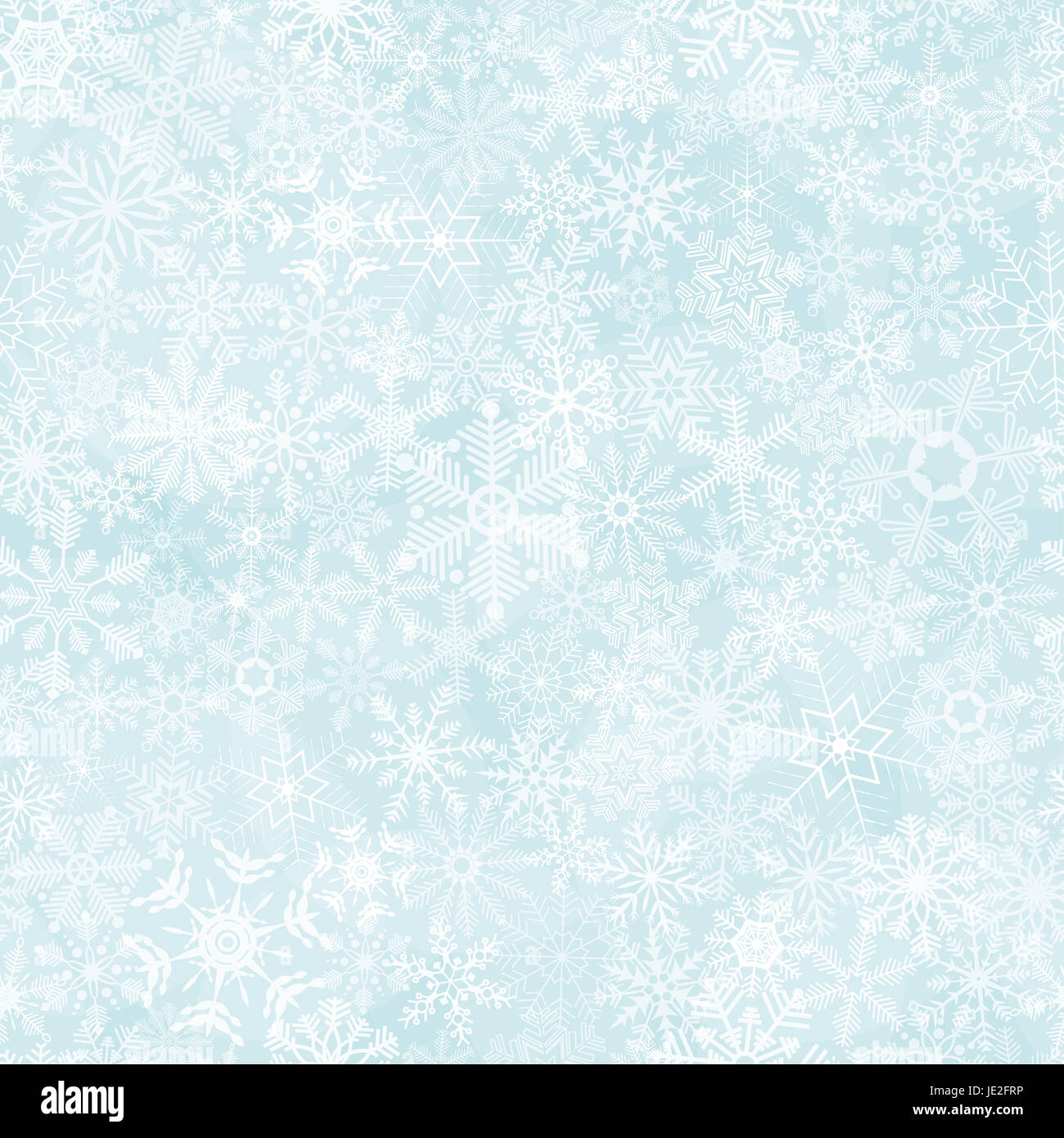 Vecteur de fond transparente abstract flocons de neige Banque D'Images