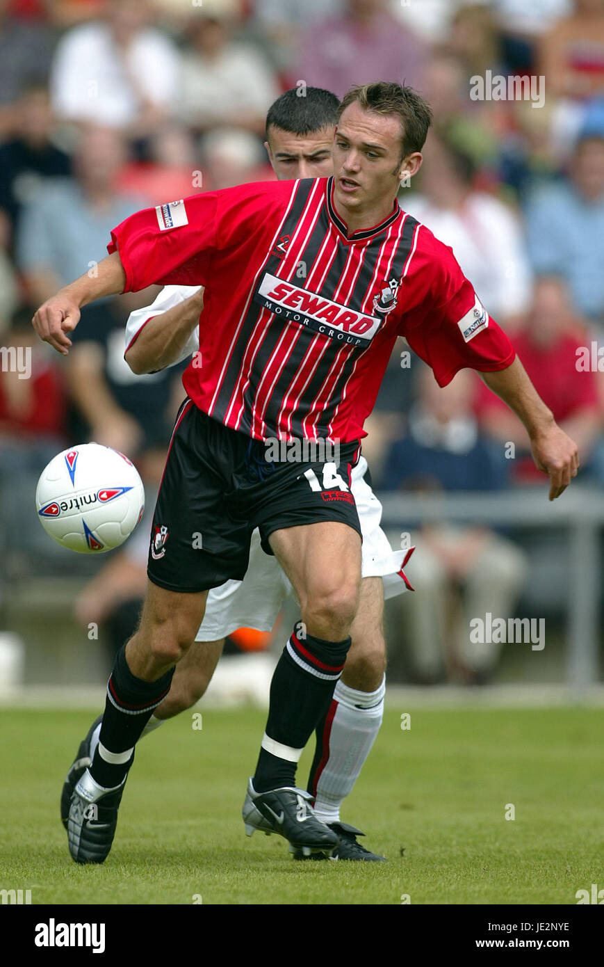 JAMES HAYTER BOURNMOUTH BOURNMOUTH AFC 27 Juillet 2002 Banque D'Images